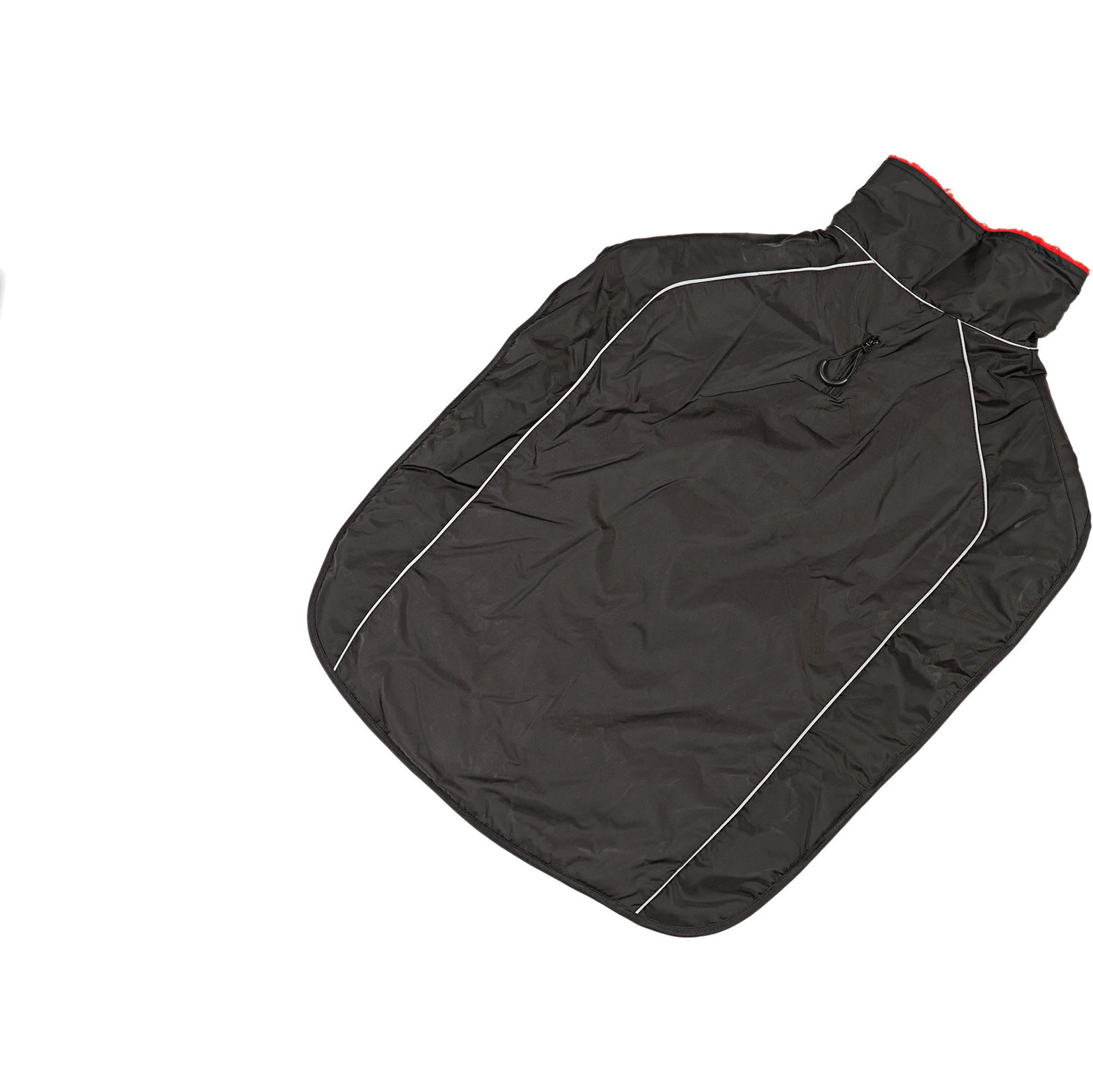 2026 Dryrobe Hundjacka V3DRDC  Black / Röd